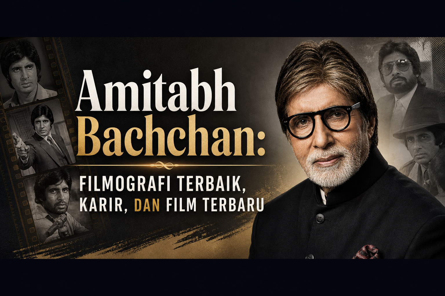 amitabh - Amitabh Bachchan: Filmografi Terbaik, Karir, dan Film Terbaru
