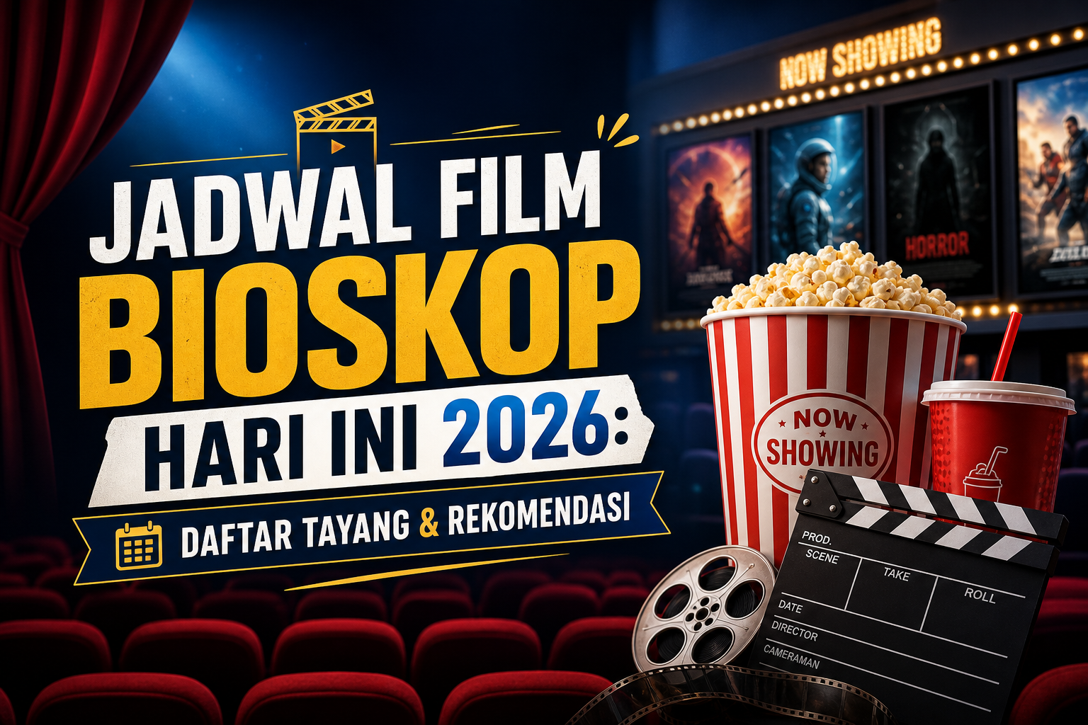 bioskop - Jadwal Film Bioskop Hari Ini 2026: Daftar Tayang & Rekomendasi