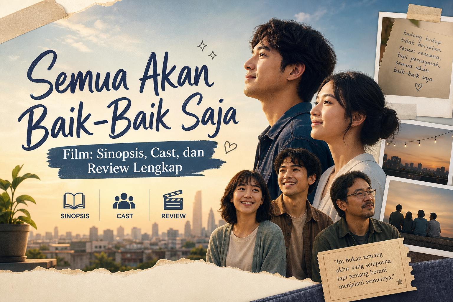 semua - Semua Akan Baik-Baik Saja Film: Sinopsis, Cast, dan Review Lengkap