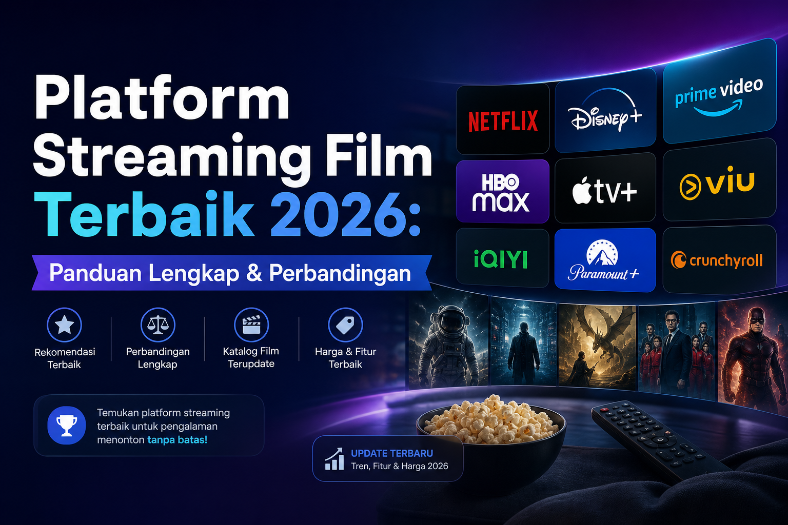 streaming - Platform Streaming Film Terbaik 2026: Panduan Lengkap & Perbandingan