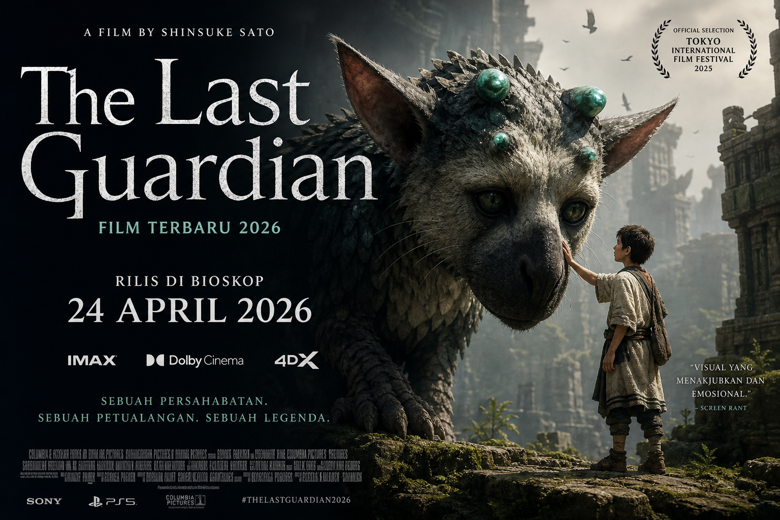1. The Last Guardian - film