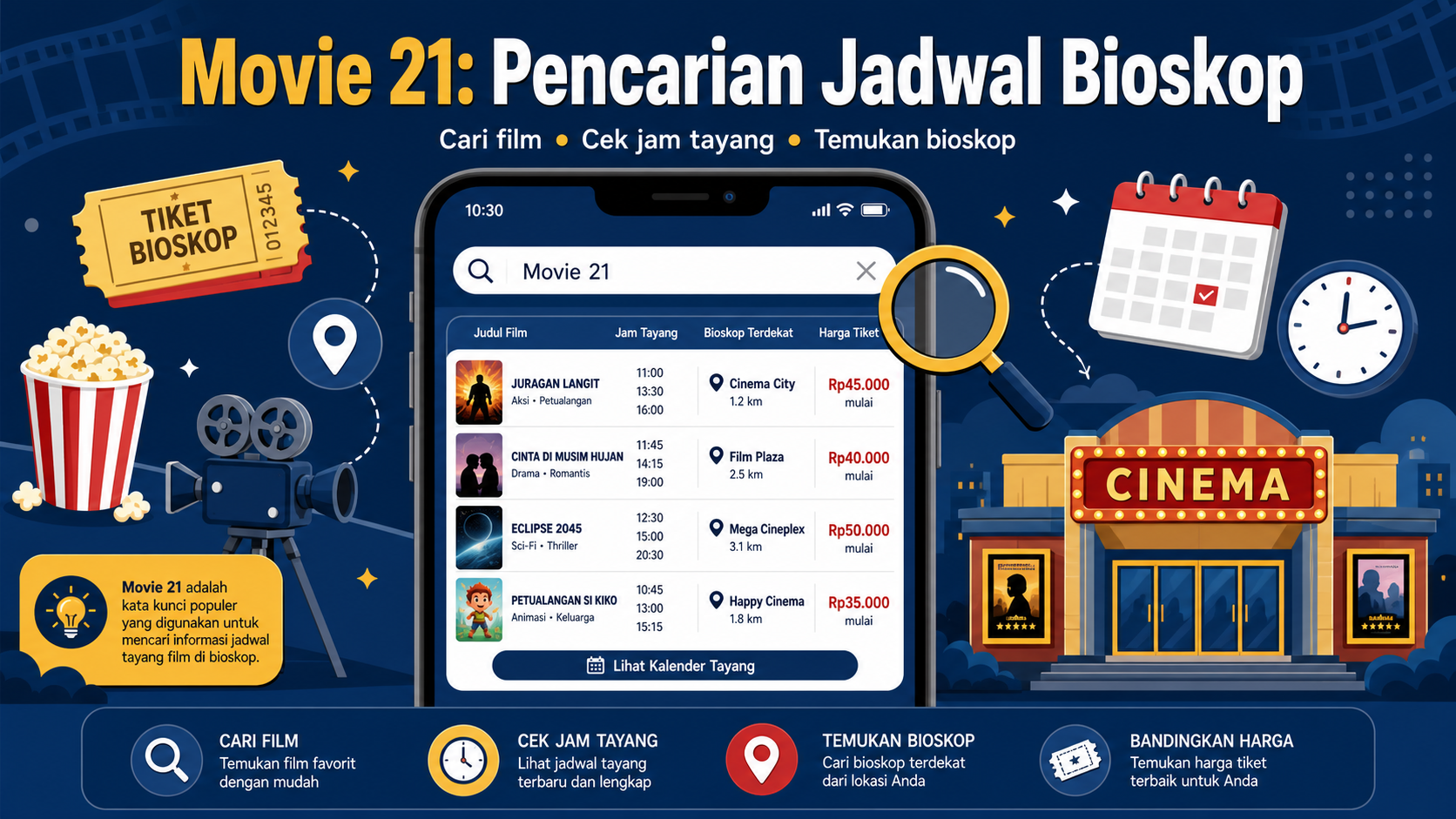 Apa Itu Movie 21 dalam Konteks Pencarian Jadwal Bioskop? - movie