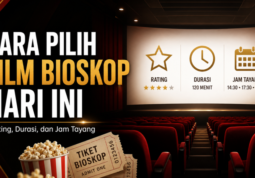 bioskop - Cara Pilih Film Bioskop Hari Ini: Rating, Durasi, dan Jam Tayang