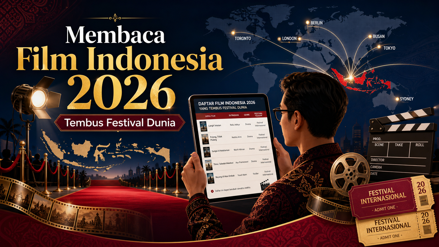 Cara Membaca Daftar Film Indonesia 2026 yang Tembus Festival Dunia - film
