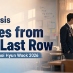 choi - Sinopsis Notes from the Last Row: Drakor Choi Hyun Wook 2026