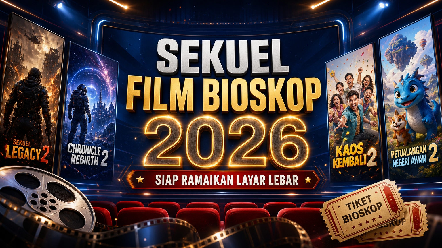 film - Deretan Sekuel Film Bioskop 2026 yang Siap Ramaikan Layar Lebar