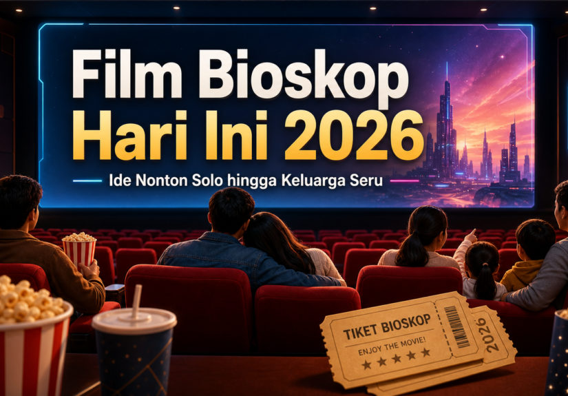 film - Film Bioskop Hari Ini 2026: Ide Nonton Solo hingga Keluarga Seru