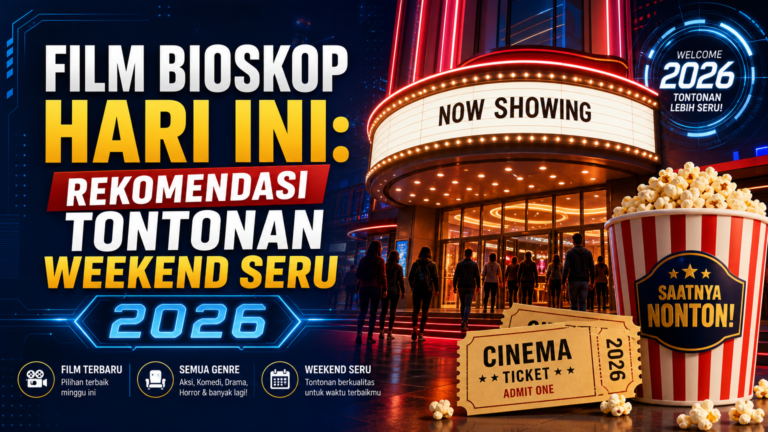 film - Film Bioskop Hari Ini: Rekomendasi Tontonan Weekend Seru 2026