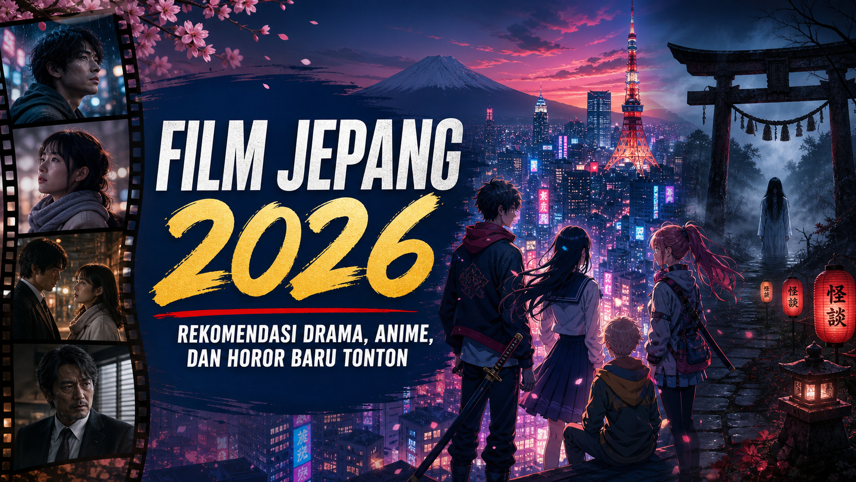 jepang - Film Jepang 2026: Rekomendasi Drama, Anime, dan Horor Baru Tonton