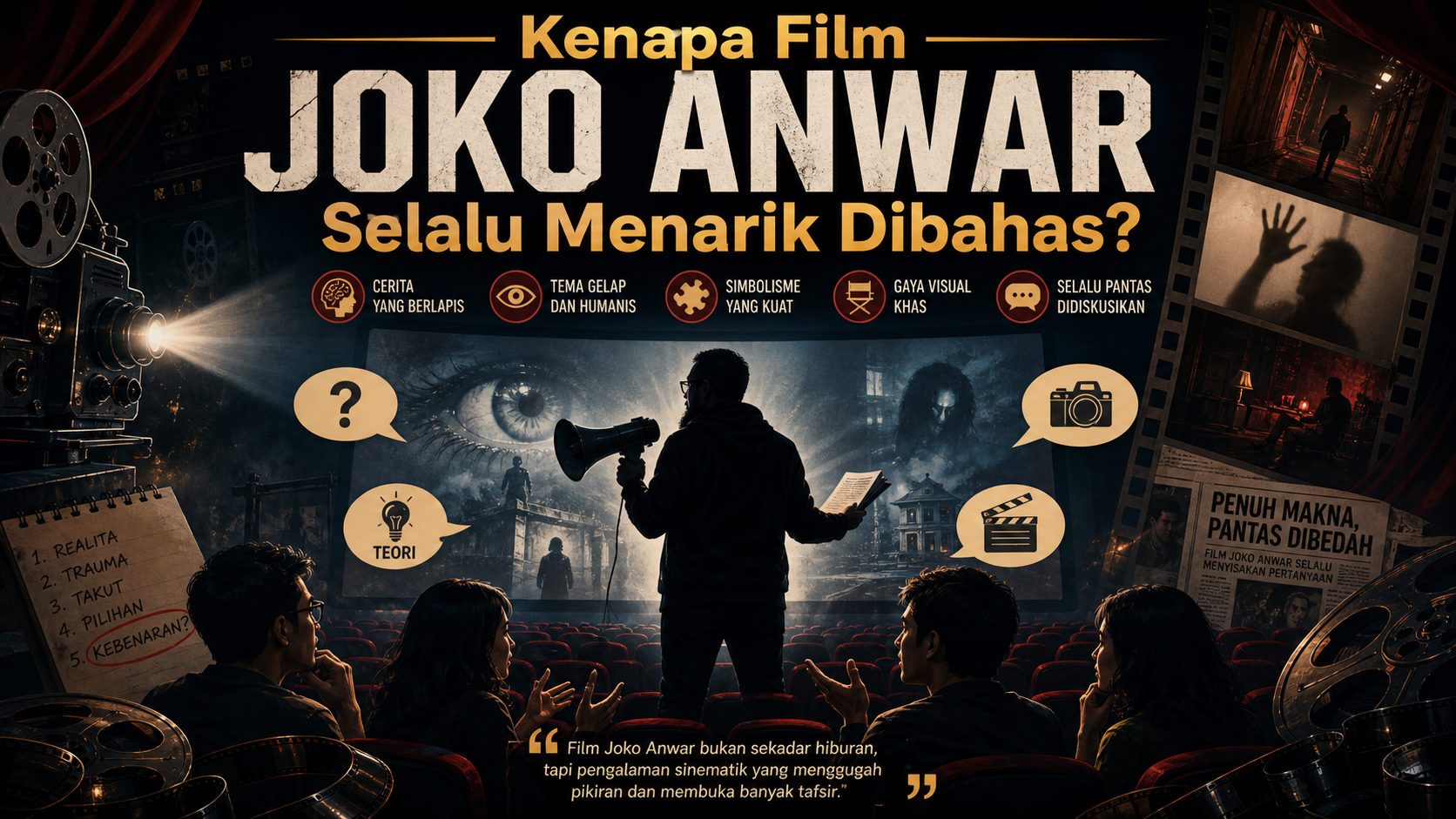 Kenapa Film Joko Anwar Selalu Menarik Dibahas? - joko