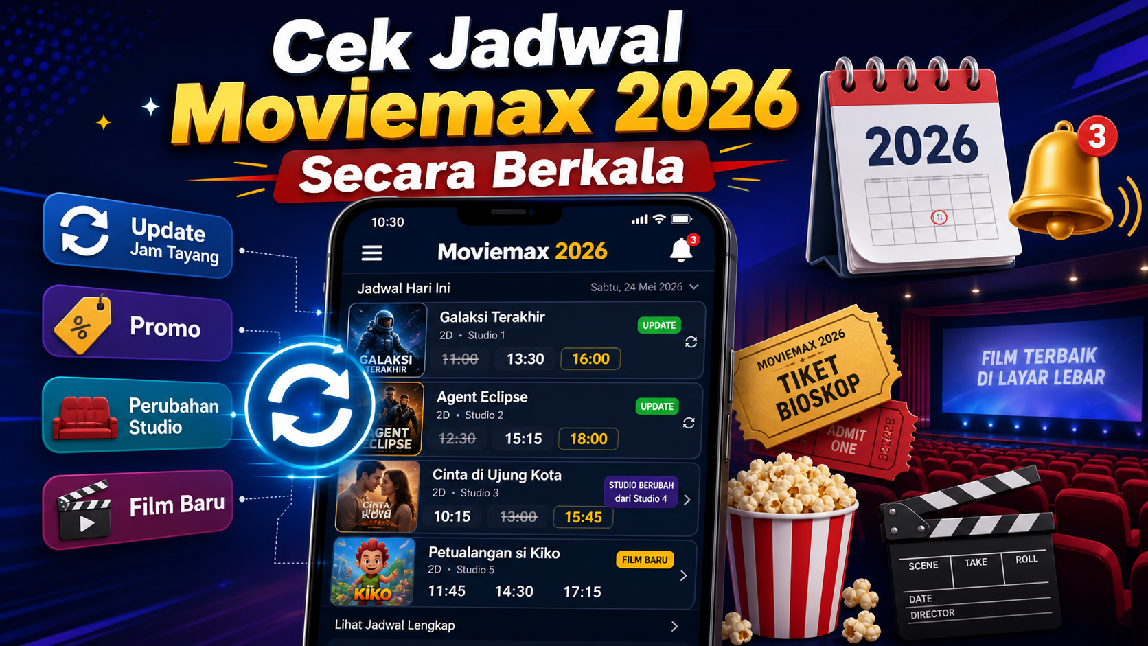 Kenapa Jadwal Moviemax Bioskop 2026 Perlu Dicek Berkala? - moviemax