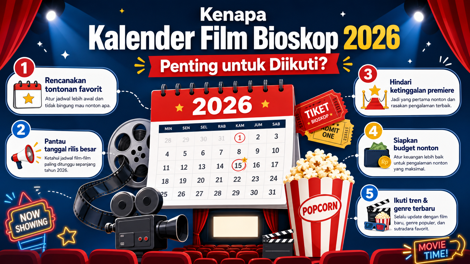 Kenapa Kalender Film Bioskop 2026 Penting untuk Diikuti? - film