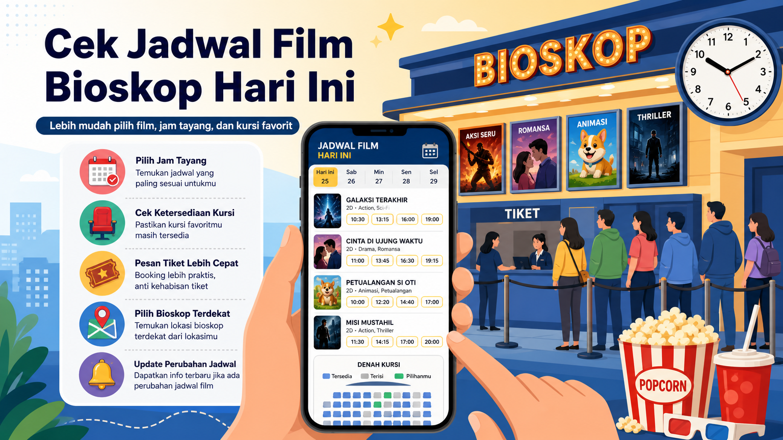 Mengapa Cek Jadwal Film Bioskop Hari Ini Penting? - film