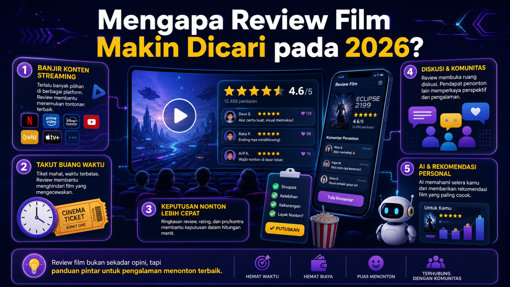 Mengapa Review Film Makin Dicari pada 2026? - moviemax