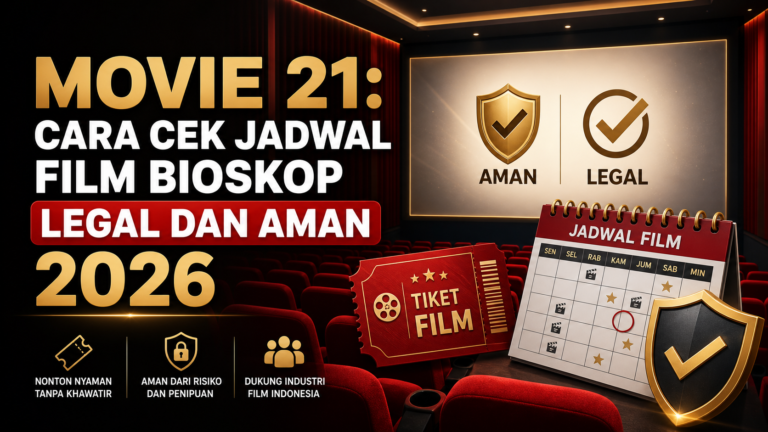 movie - Movie 21: Cara Cek Jadwal Film Bioskop Legal dan Aman 2026