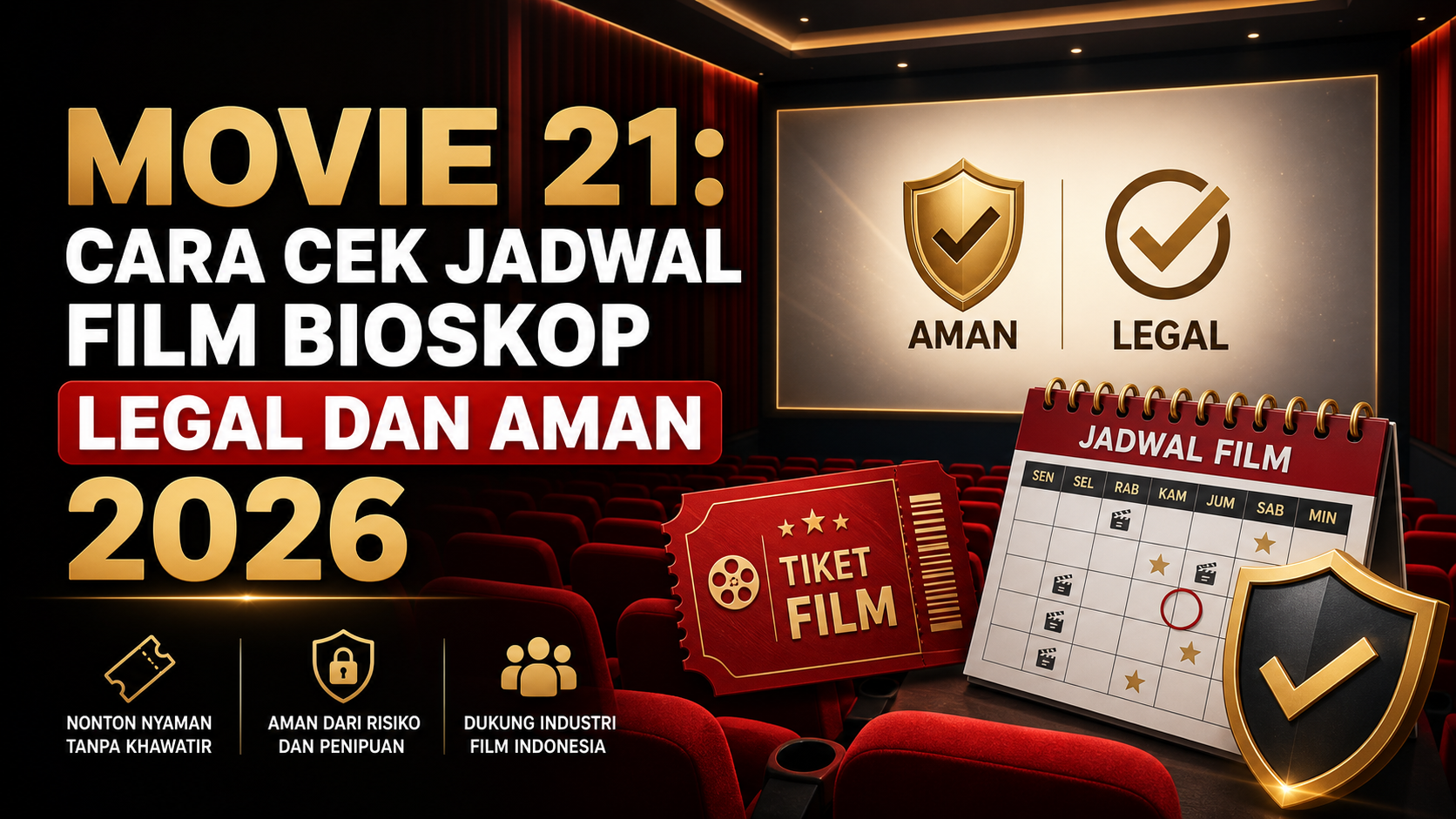 movie - Movie 21: Cara Cek Jadwal Film Bioskop Legal dan Aman 2026
