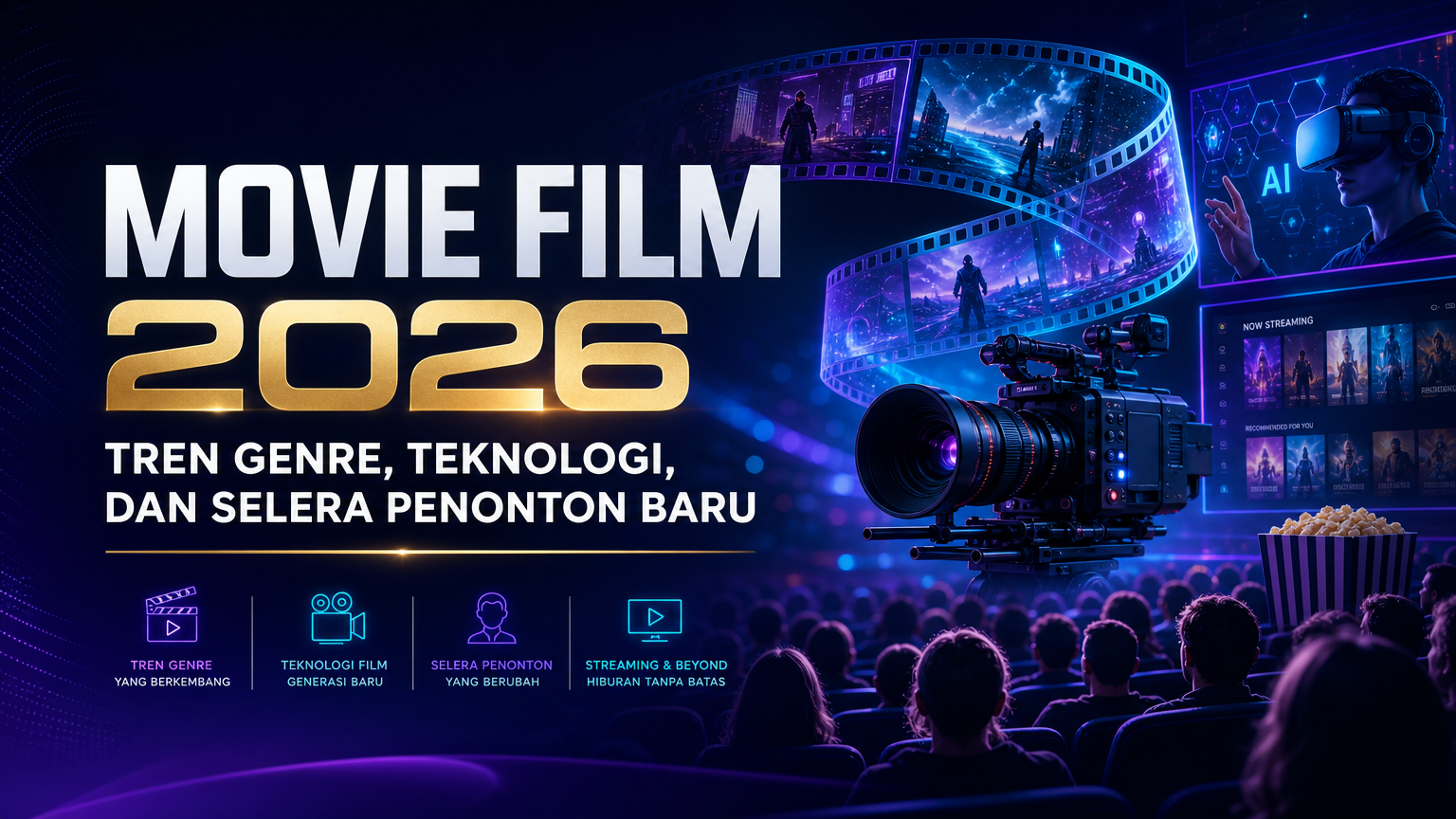 movie - Movie Film 2026: Tren Genre, Teknologi, dan Selera Penonton Baru