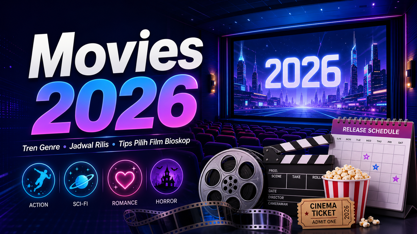 movies - Movies 2026: Tren Genre, Jadwal Rilis, dan Tips Pilih Film Bioskop