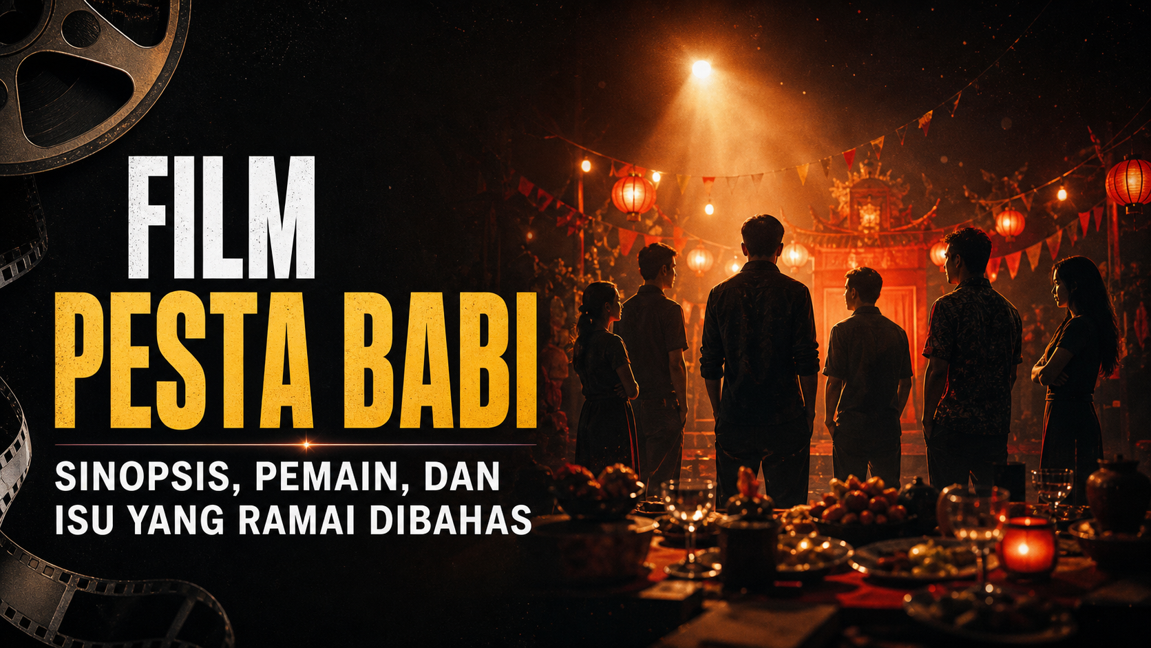 pesta - Film Pesta Babi: Sinopsis, Pemain, dan Isu yang Ramai Dibahas