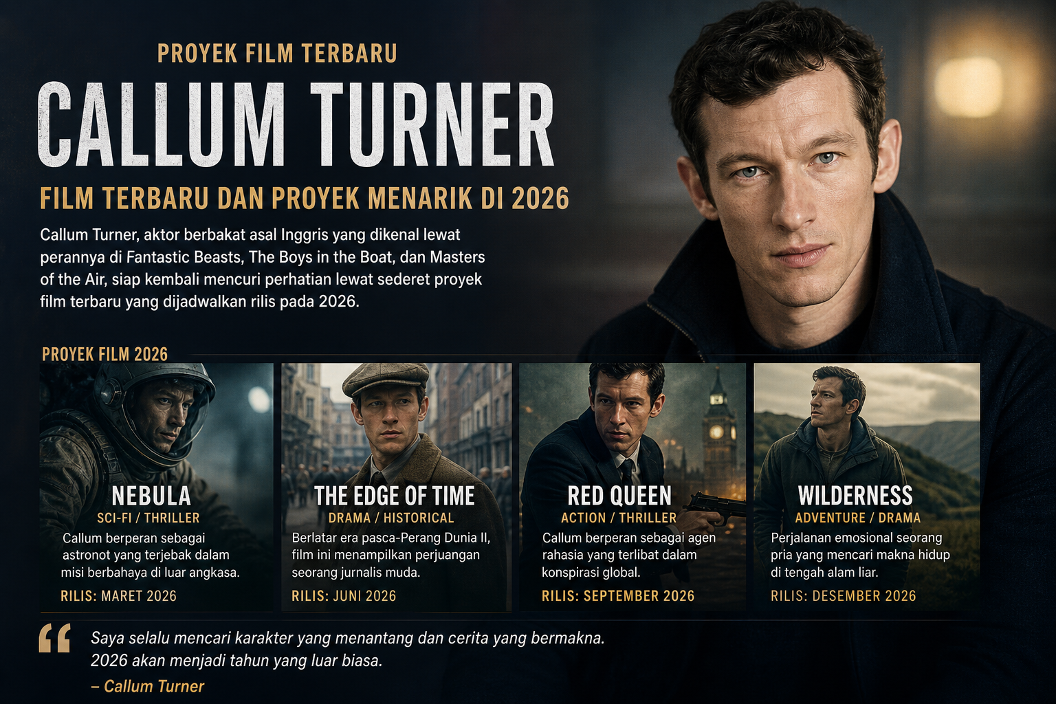 Proyek Film Terbaru - callum
