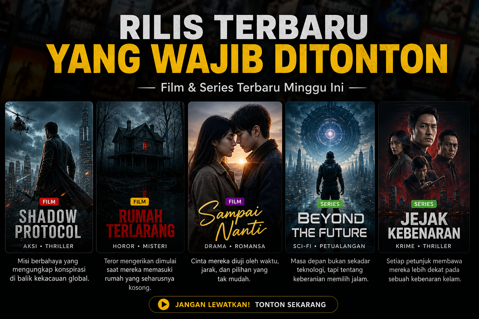Rilis Terbaru yang Wajib Ditonton - film