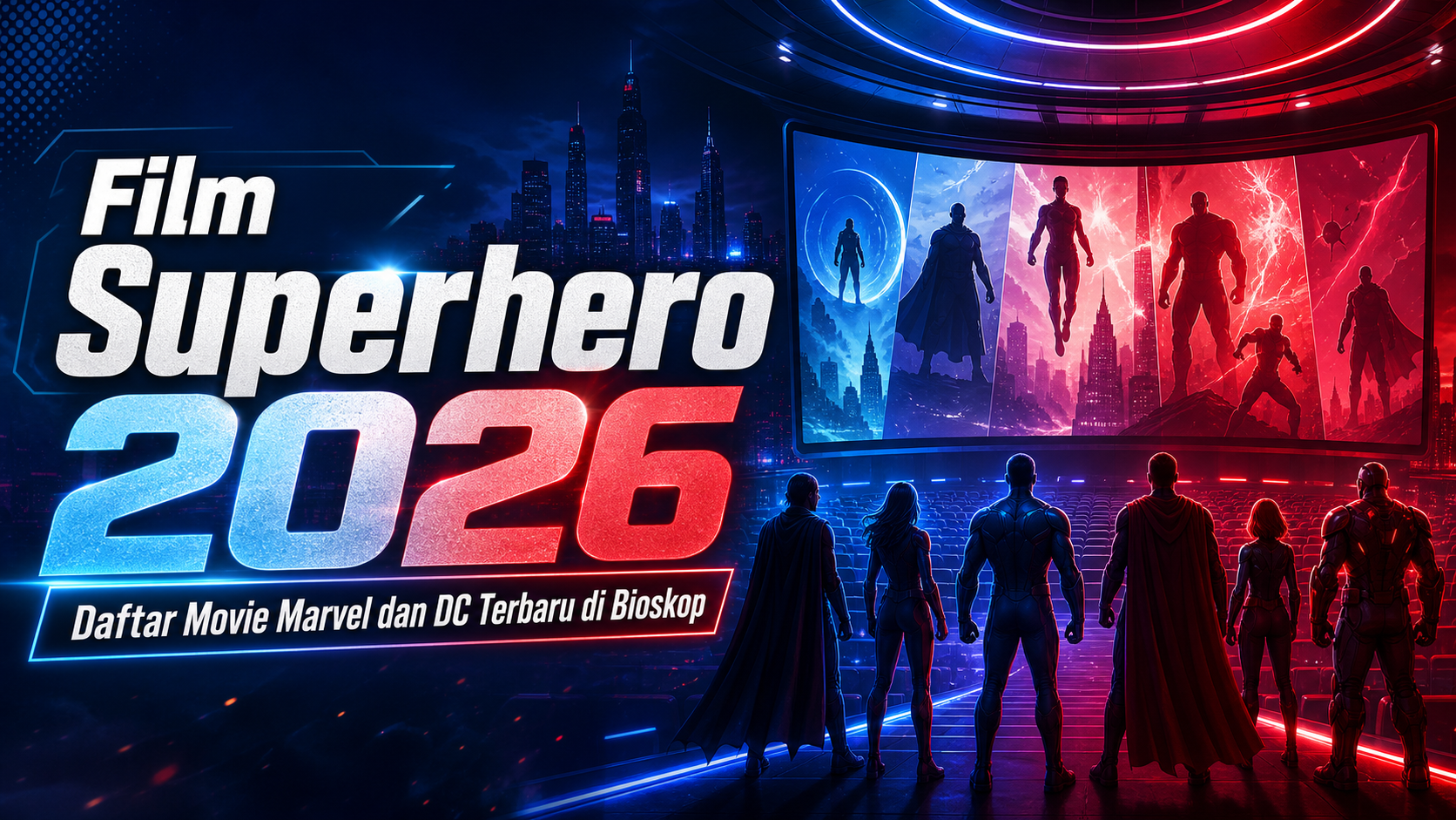 superhero - Film Superhero 2026: Daftar Movie Marvel dan DC Terbaru di Bioskop