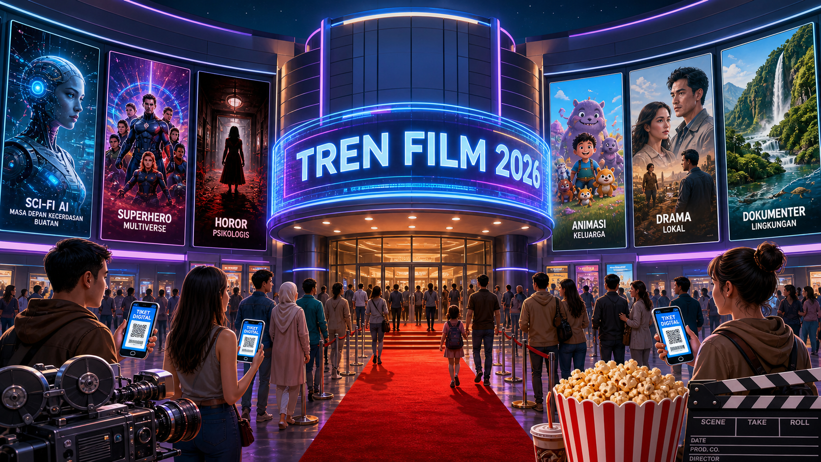 Tren Film Bioskop Terbaru 2026 - film
