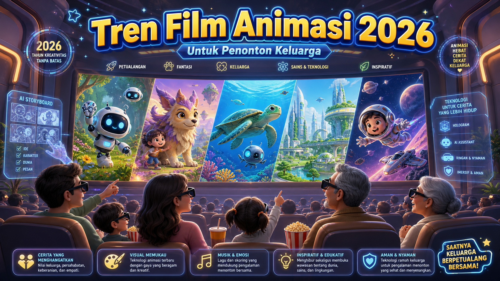 Tren Movie Film Animasi 2026 untuk Penonton Keluarga - animasi
