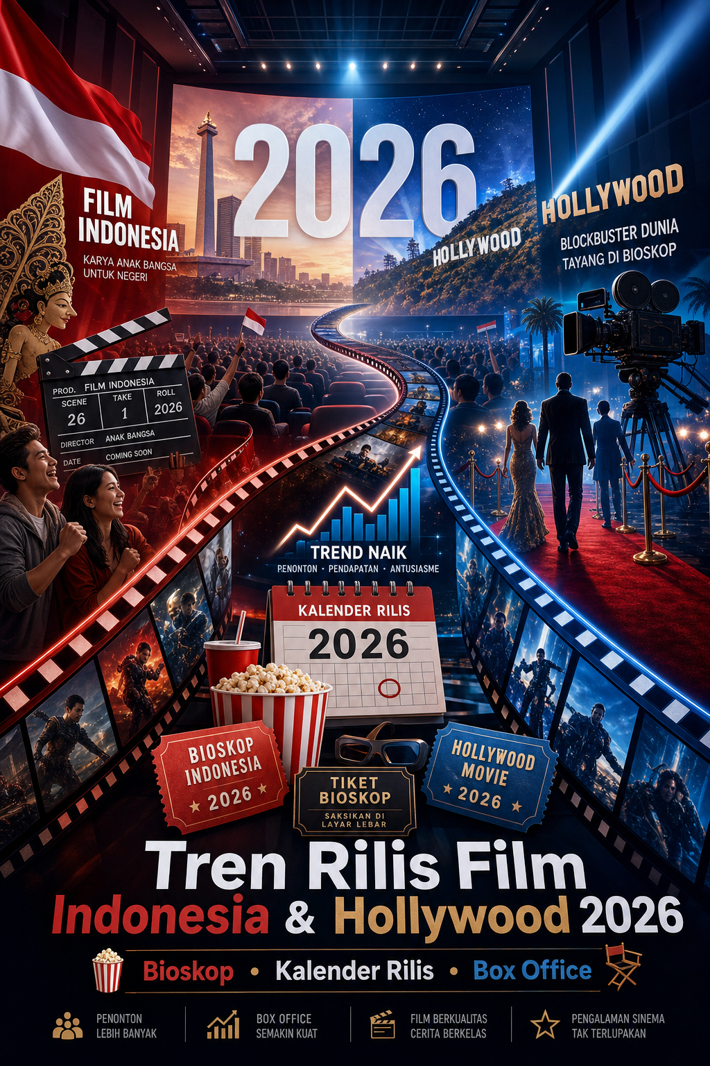 Tren Rilis Film Indonesia dan Hollywood 2026 di Bioskop - film