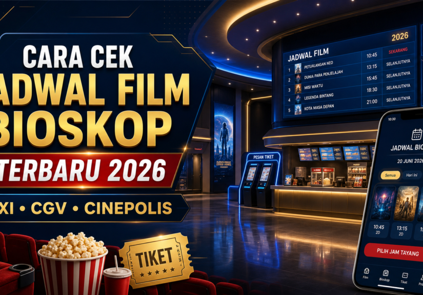 bioskop - Cara Cek Jadwal Film Bioskop Terbaru 2026 di XXI, CGV, Cinepolis