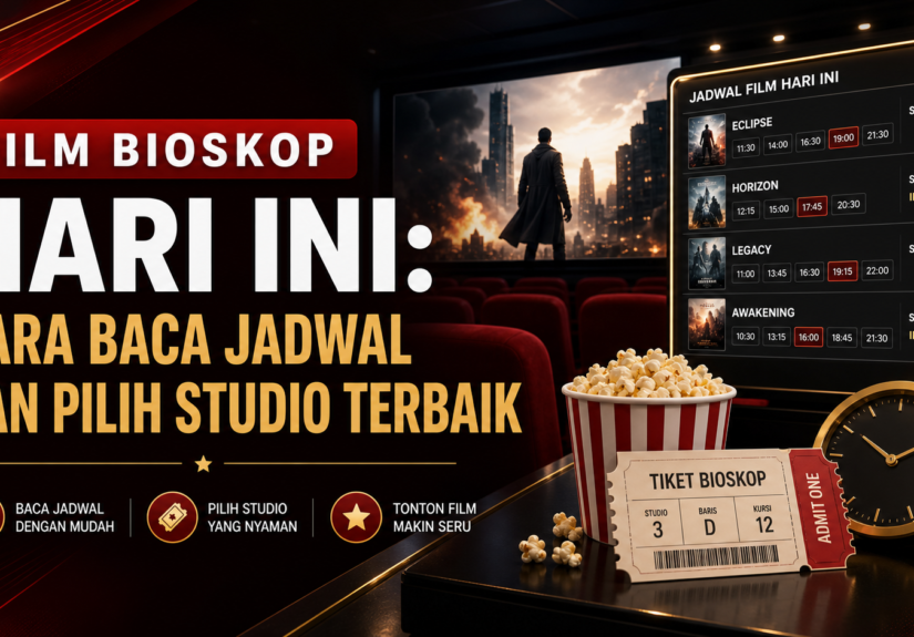 bioskop - Film Bioskop Hari Ini: Cara Baca Jadwal dan Pilih Studio Terbaik