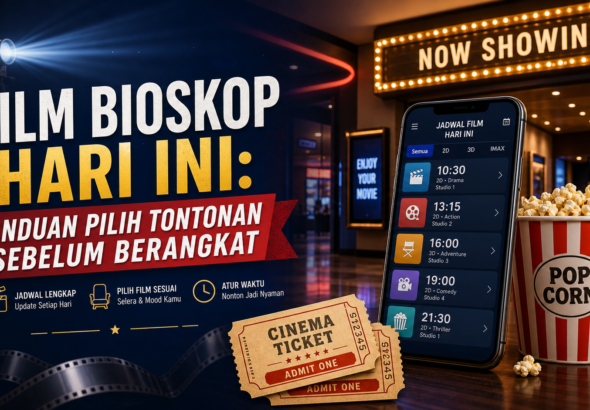 bioskop - Film Bioskop Hari Ini: Panduan Pilih Tontonan Sebelum Berangkat
