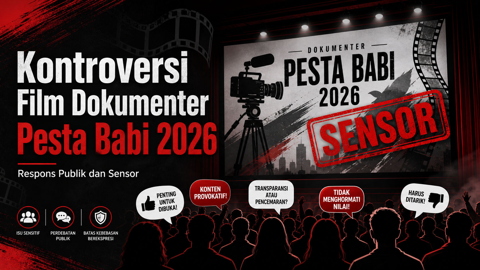 dokumenter - Kontroversi Film Dokumenter Pesta Babi 2026: Respons Publik dan Sensor