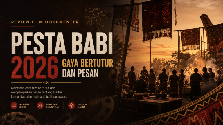 dokumenter - Review Film Dokumenter Pesta Babi 2026: Gaya Bertutur dan Pesan