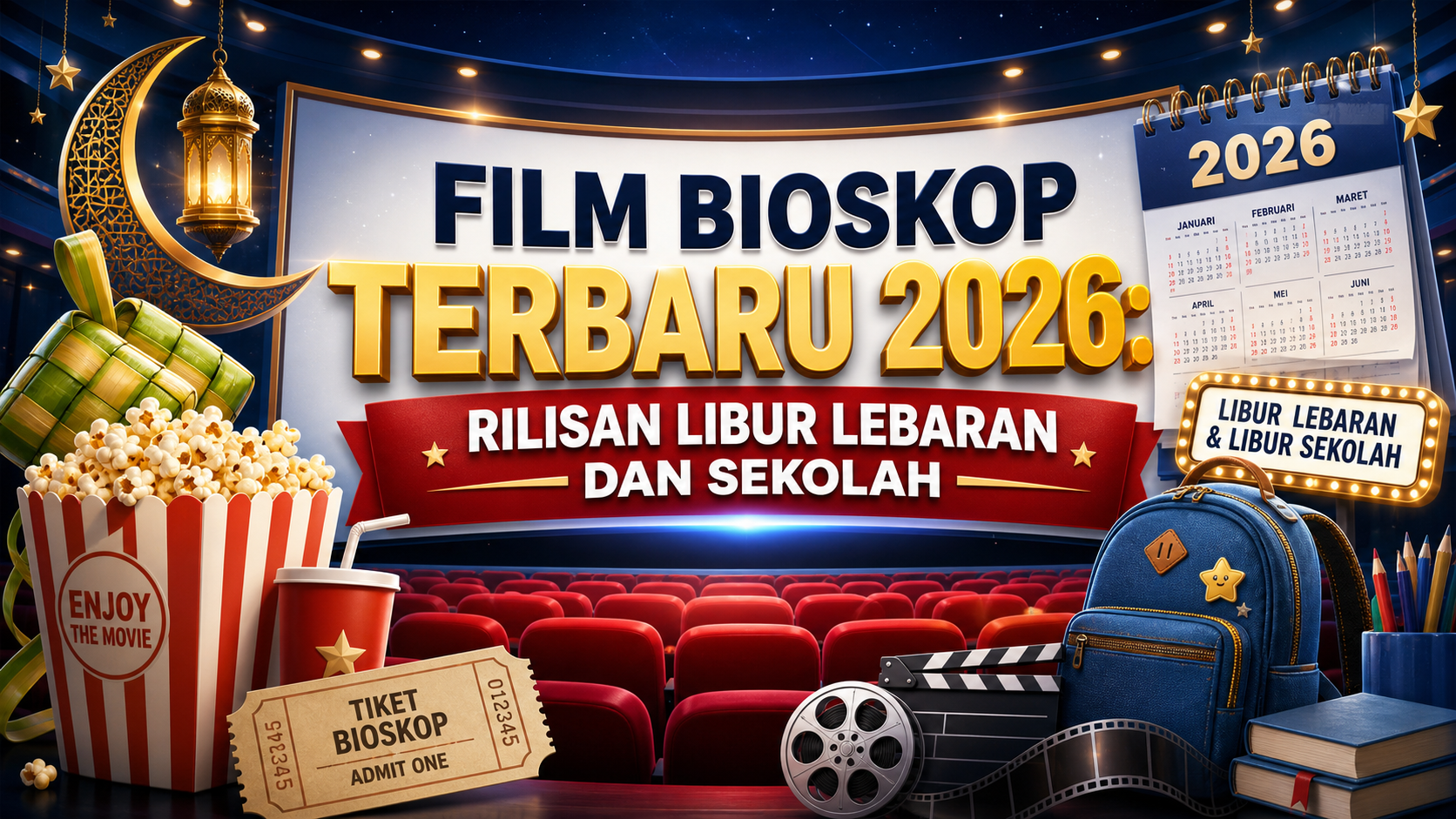 film - Film Bioskop Terbaru 2026: Rilisan Libur Lebaran dan Sekolah