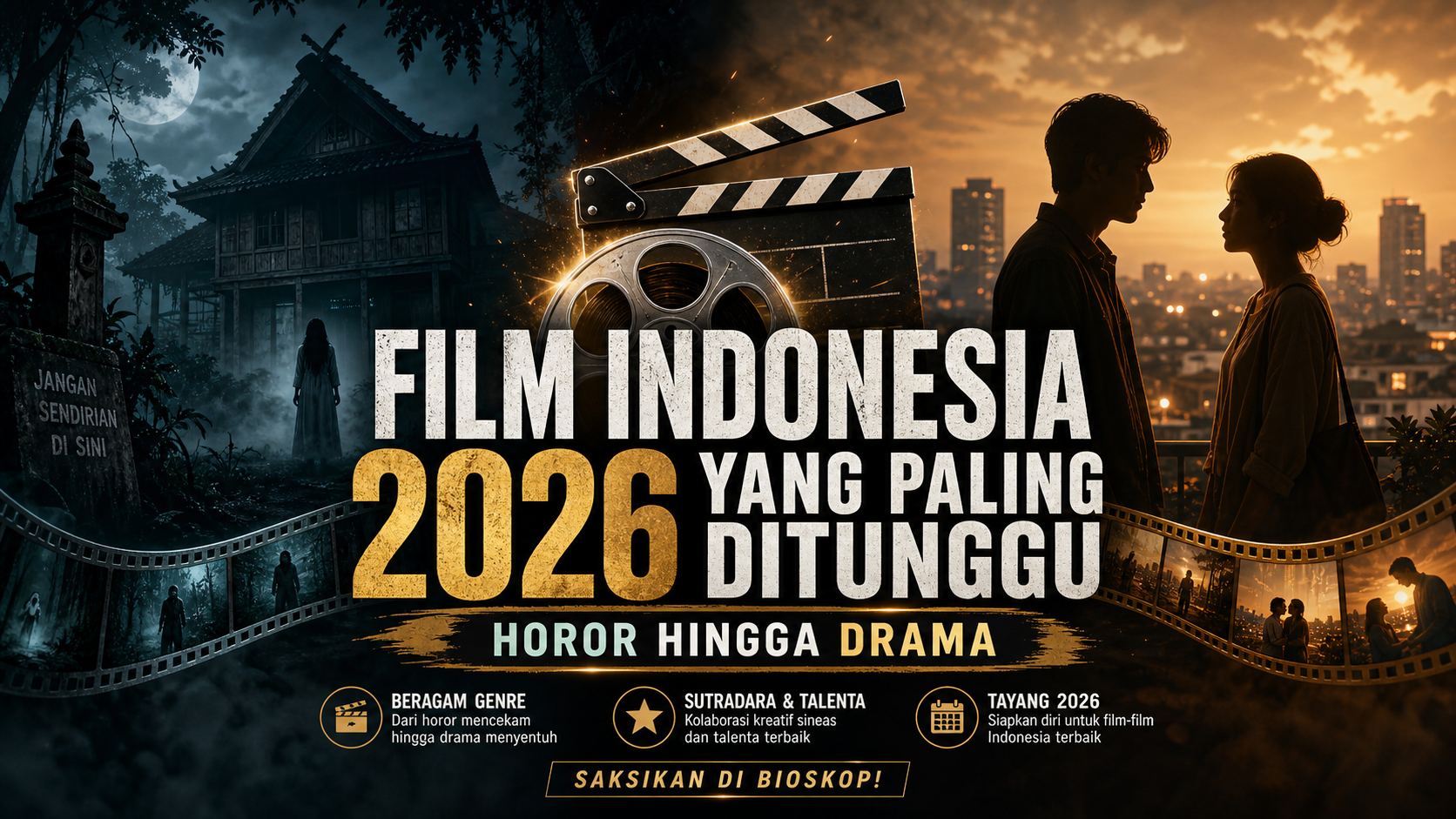 film - Film Indonesia 2026 yang Paling Ditunggu: Horor hingga Drama