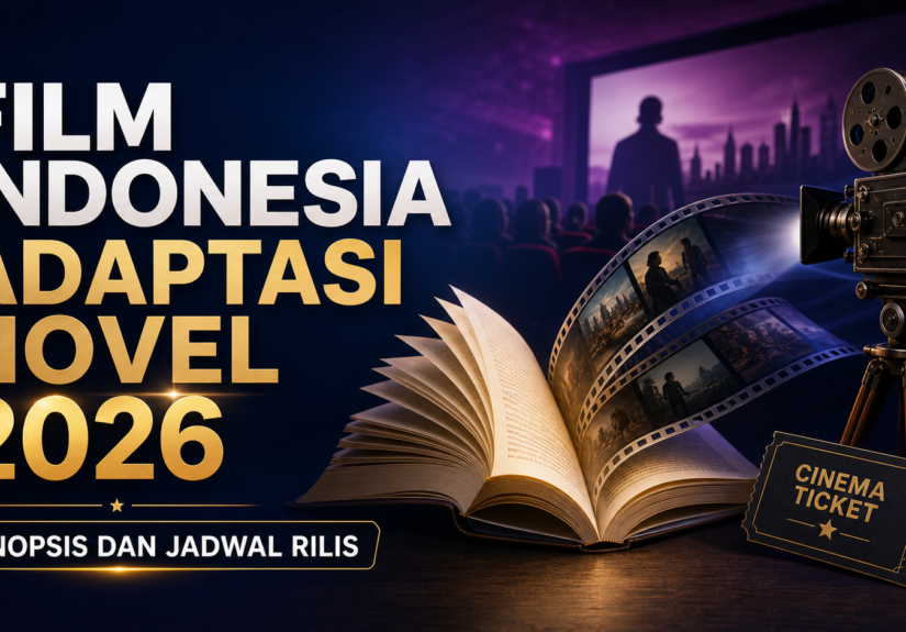 film - Film Indonesia Adaptasi Novel 2026: Sinopsis dan Jadwal Rilis
