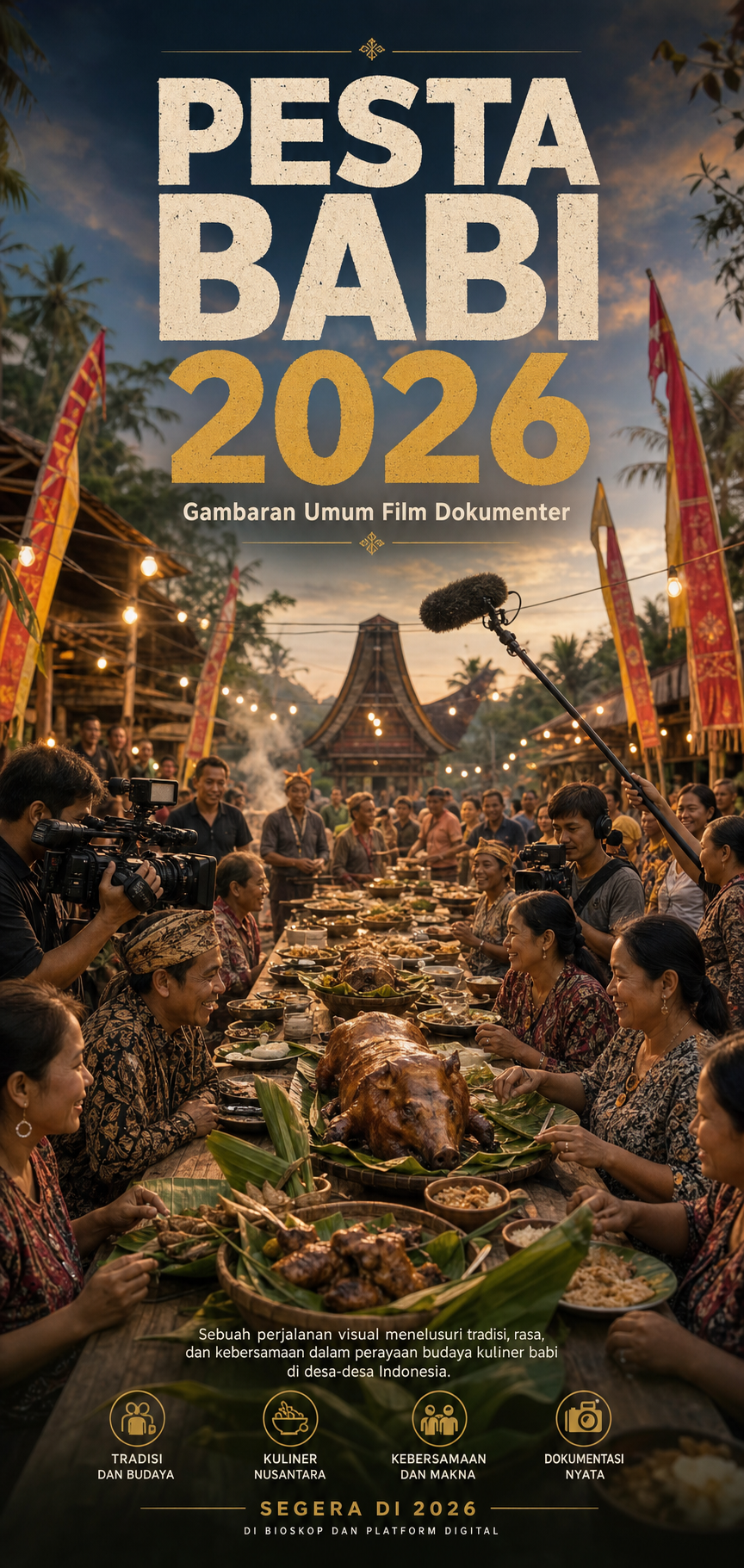 Gambaran Umum Film Dokumenter Pesta Babi 2026 - dokumenter
