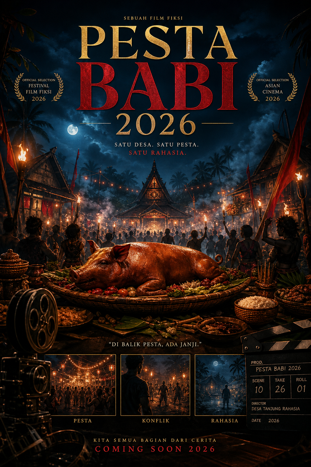 Gambaran Umum Film Pesta Babi 2026 - babi