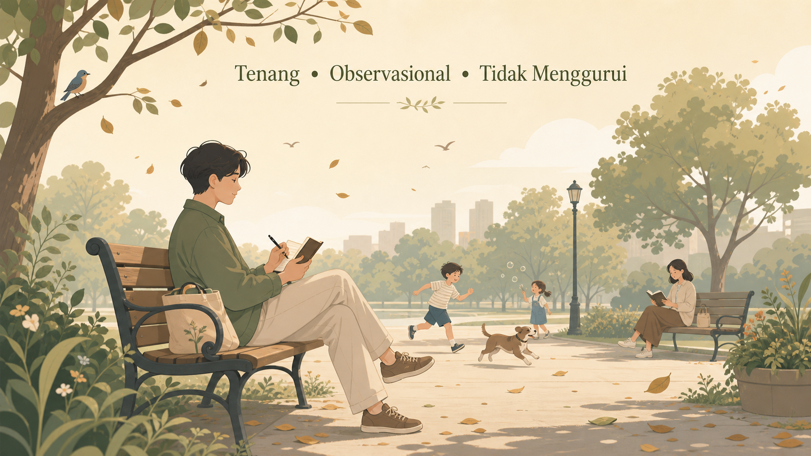 Gaya Bertutur: Tenang, Observasional, dan Tidak Menggurui - dokumenter