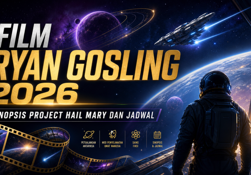 gosling - Film Ryan Gosling 2026: Sinopsis Project Hail Mary dan Jadwal