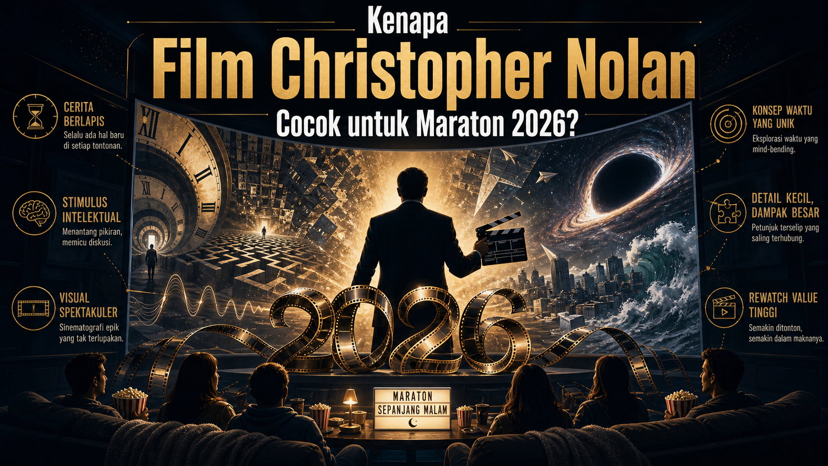 Kenapa Film Christopher Nolan Cocok untuk Maraton 2026? - nolan