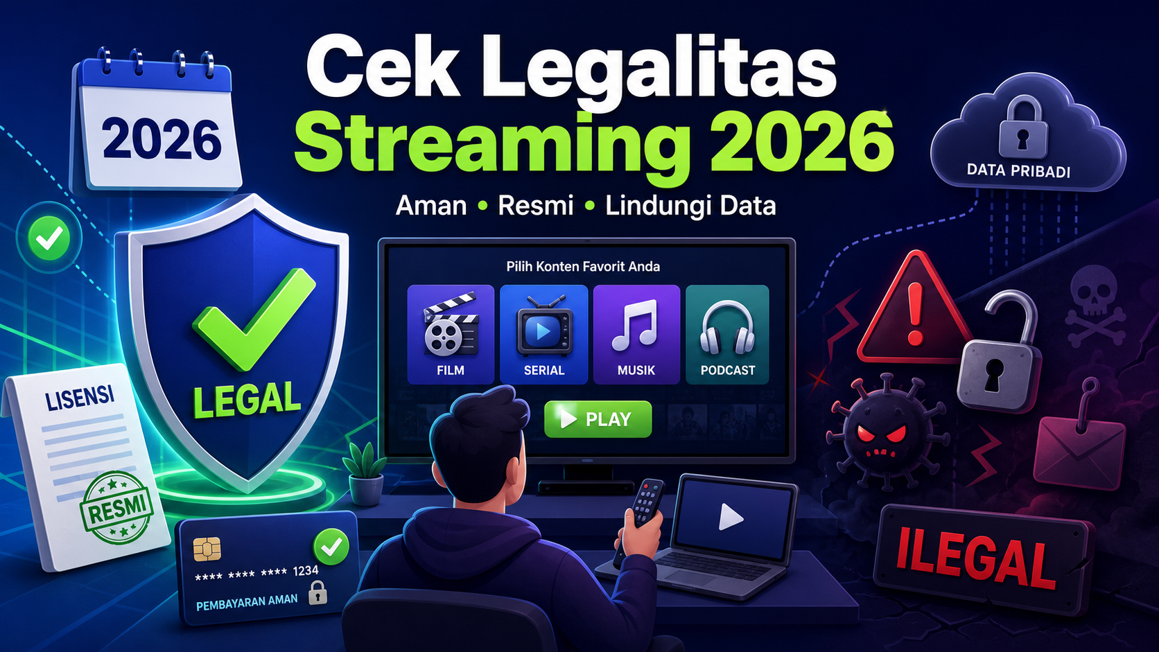 Kenapa Harus Cek Legalitas Platform Streaming pada 2026? - film