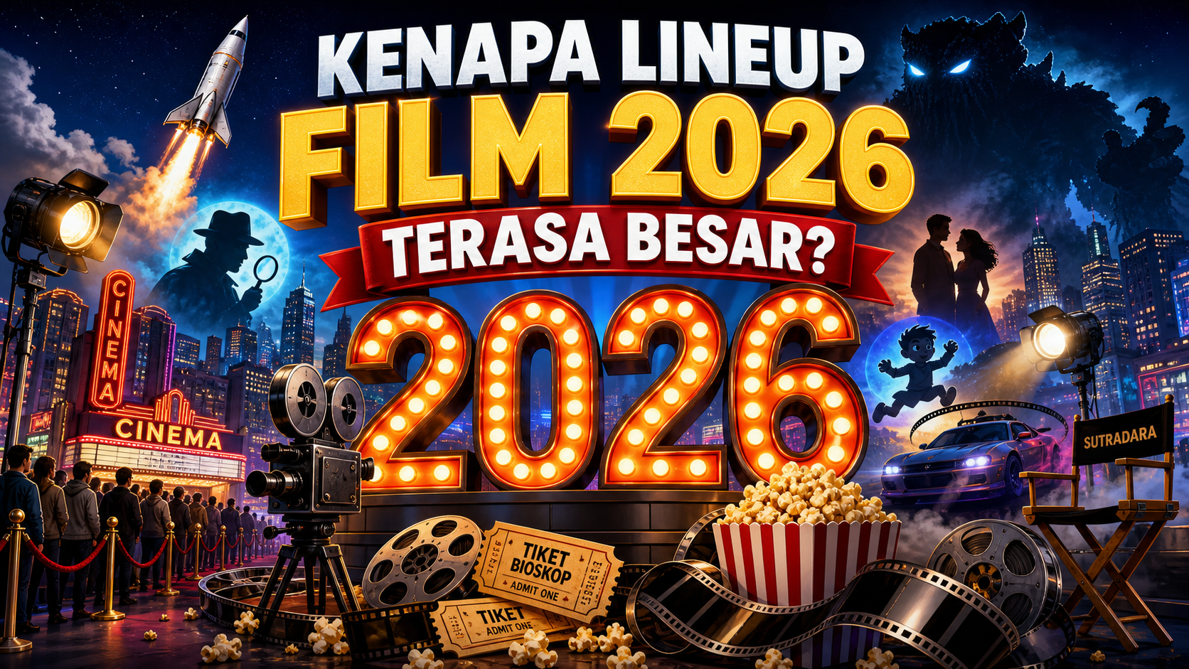 Kenapa Lineup Movies 2026 Terasa Besar? - movies