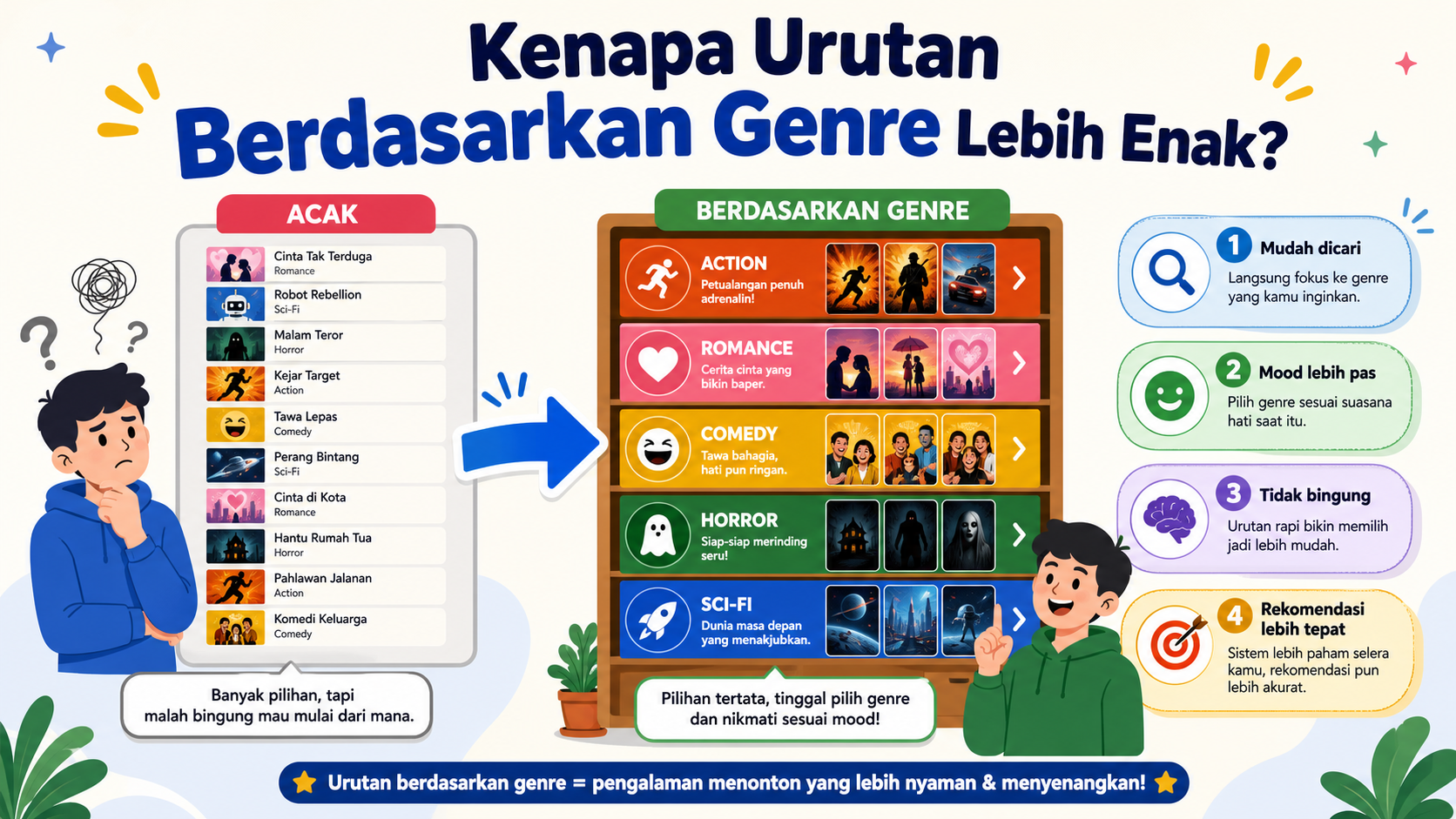 Kenapa Urutan Berdasarkan Genre Lebih Enak? - muyeol