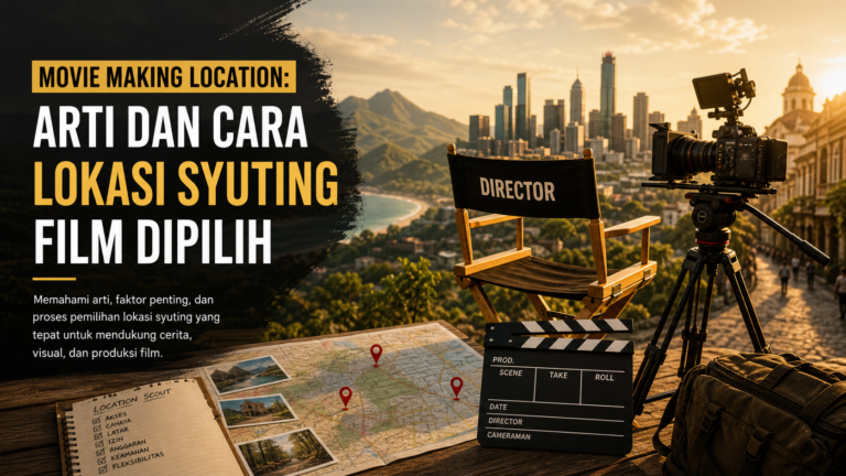 lokasi - Movie Making Location: Arti dan Cara Lokasi Syuting Film Dipilih