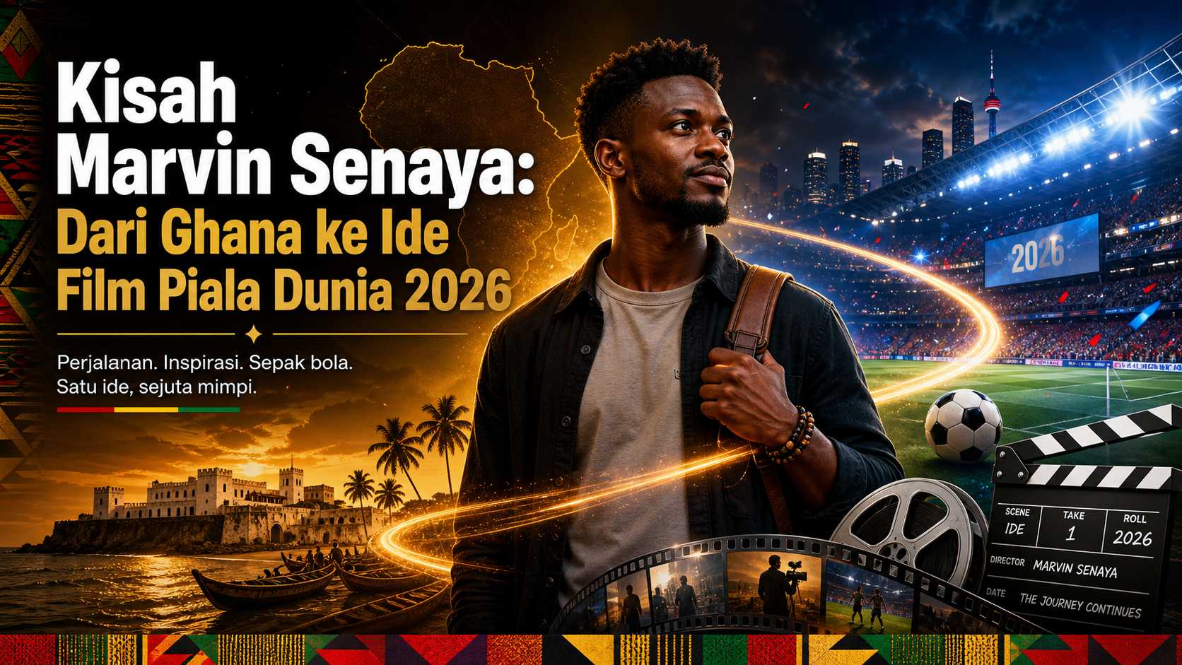 marvin - Kisah Marvin Senaya: Dari Ghana ke Ide Film Piala Dunia 2026