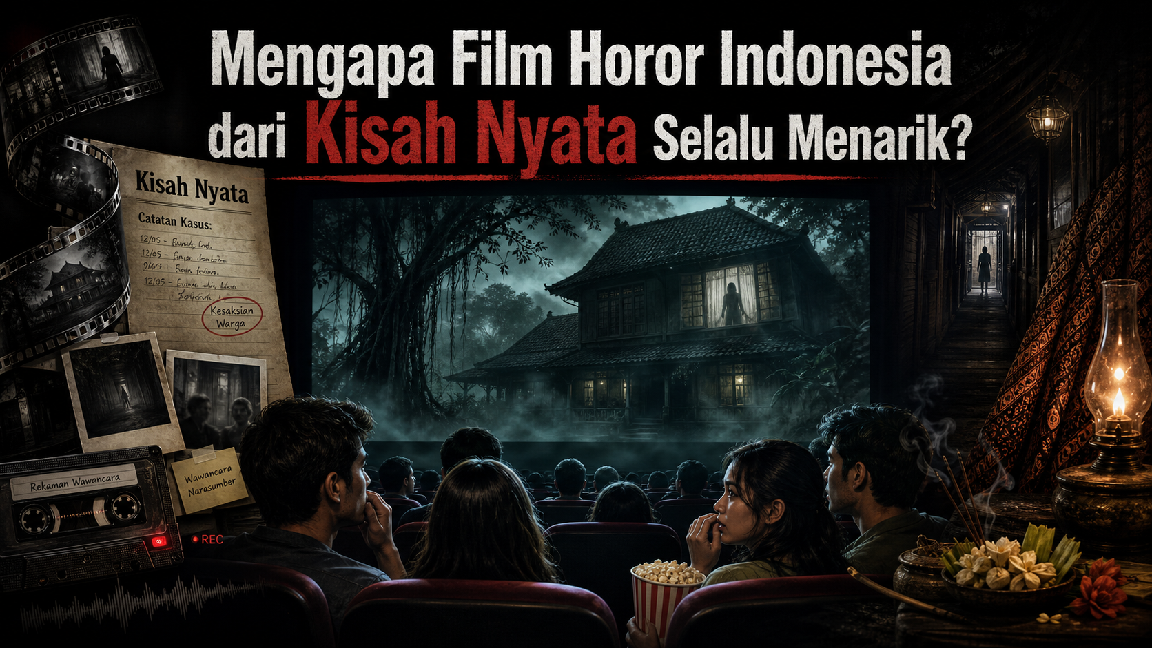 Mengapa Film Horor Indonesia dari Kisah Nyata Selalu Menarik? - horor