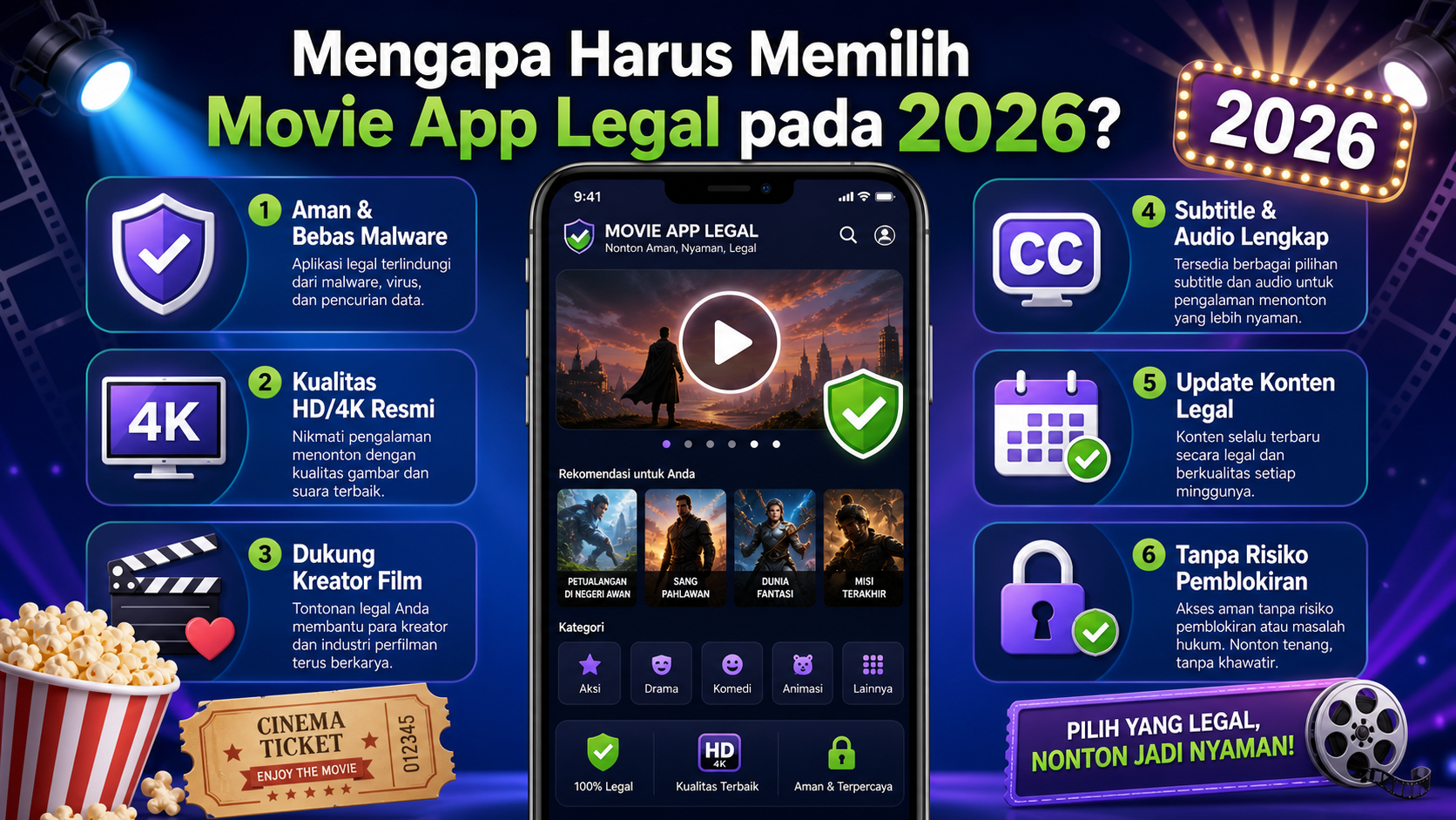 Mengapa Harus Memilih Movie App Legal pada 2026? - movie