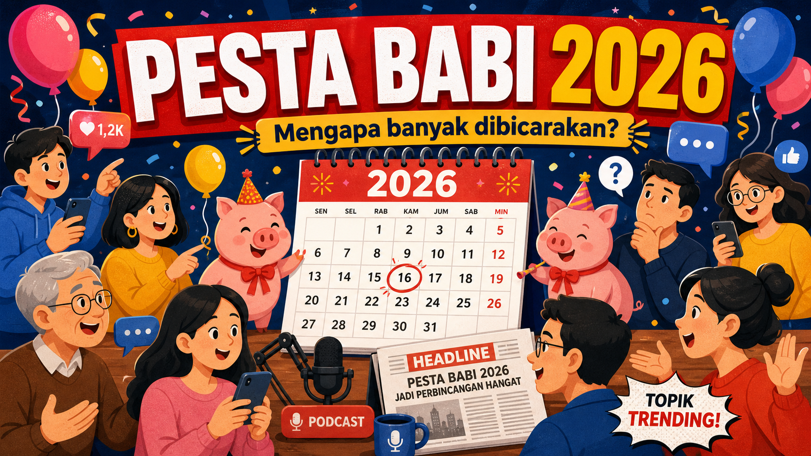 Mengapa Pesta Babi 2026 Banyak Dibicarakan? - pesta